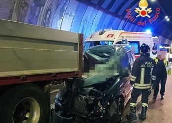 Incidente a Catanzaro (Foto: Vigili del fuoco)