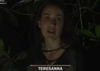 Teresanna Pugliese all'Isola dei Famosi 2025 (Foto: Screen)