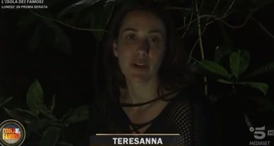 Teresanna Pugliese all'Isola dei Famosi 2025 (Foto: Screen)