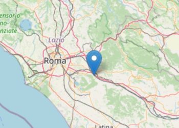 Terremoto San Cesareo, Roma (Foto Ingv)