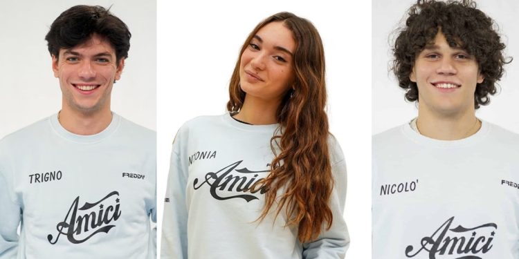 Antonia, Trigno e Nicolò, eliminato semifinale amici 24