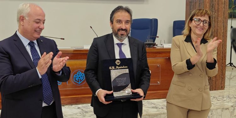 Parlamento delle Imprese della Camera di Commercio di Cosenza: Klaus Algieri, Francesco Billari, Erminia Giorno