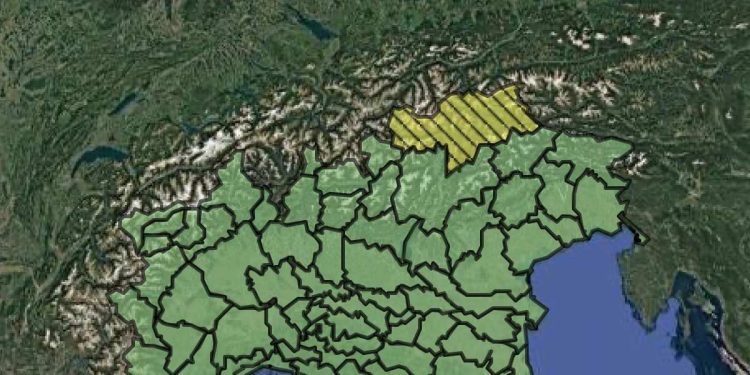 Allerta meteo 10 maggio 2025 (Foto Protezione Civile)