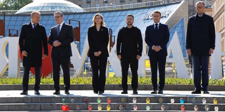 Vertice leader Ue in Ucraina