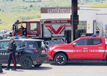 Agrigento: il distributore di benzina in cui la donna si è data fuoco
