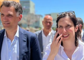 Antony Barbagallo con Elly Schlein