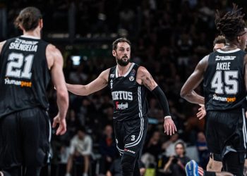 La Virtus Bologna è testa di serie numero 1 nel tabellone playoff basket A1 (da facebook.com/VirtusSegafredoBologna)