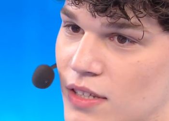 Nicolò Filippucci ad Amici 24 (Foto: Screen)