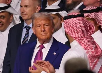 Donald Trump al Saudi-US Investment Forum a Riyad, Arabia Saudita (Ansa)