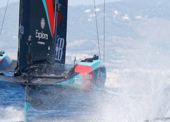 Un momento esaltante dell'America's Cup (Foto: ANSA)