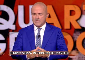 Gianluigi Nuzzi e lo scoop su Andrea Sempio (Foto: Quarto Grado)