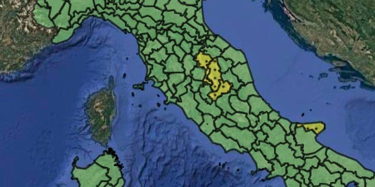 Allerta meteo oggi, 18 maggio 2025 (Foto Protezione Civile)