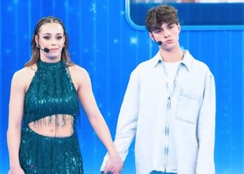 Alessia Pecchia e Luk3 ad Amici 24 (Foto: Screen)