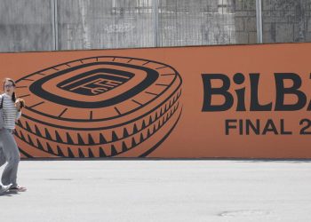 La finale di Europa League 2025 si gioca al San Mamès di Bilbao (Foto ANSA)