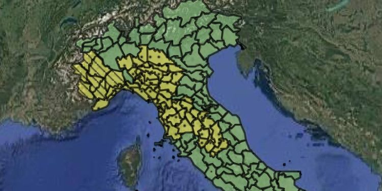 Allerta meteo 20 maggio 2025 (Foto Protezione Civile)