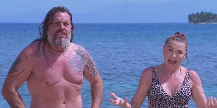 Mirko Frezza e Patrizia Rossetti, scintille all'Isola dei Famosi