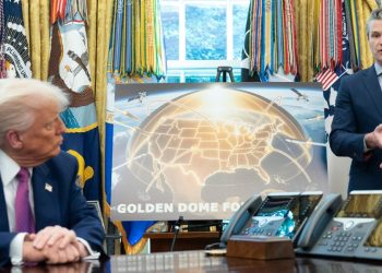 Donald Trump e Pete Hegseth presentano il progetto Golden Dome