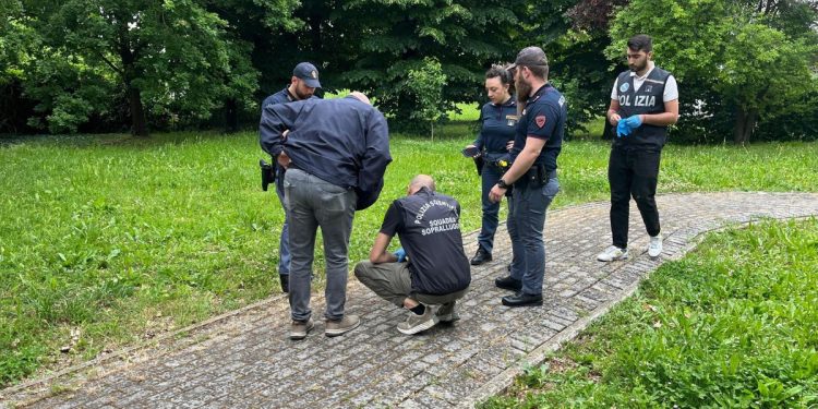 Il ritrovamento del feto a Parma