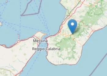 Terremoto Santa Cristina d'Aspromonte 23 maggio 2025 (Foto INGV)