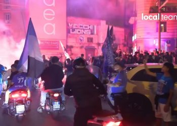Festa scudetto Napoli (Foto: Youtube LocalTeam)
