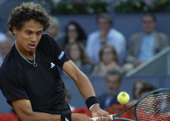 Gran colpo per Gabriel Dallo nel primo turno del Roland Garros 2025 (Foto ANSA)