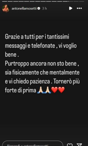 Antonella Mosetti, messaggio dopo L'Isola dei Famosi 2025 (Foto: Instagram)