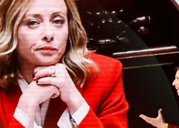 Giorgia Meloni (in video) ed Elly Schlein (Foto: ANSA)