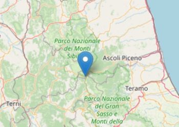 Terremoto Accumoli (RI) 27 maggio 2025 (Foto INGV)