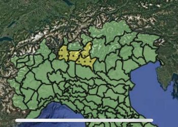 Allerta meteo 28 maggio 2025 (Foto Protezione Civile)