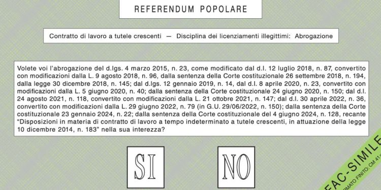 Quesito 1 referendum 2025