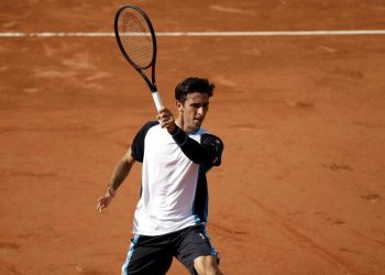 Matteo Gigante al Roland Garros 2025 (Foto ANSA)