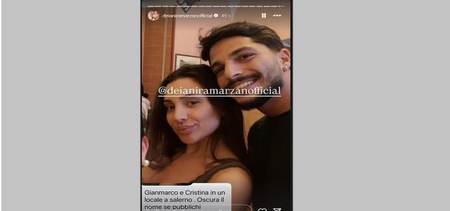 Gianmarco Steri e Cristina Ferrara a Salerno 