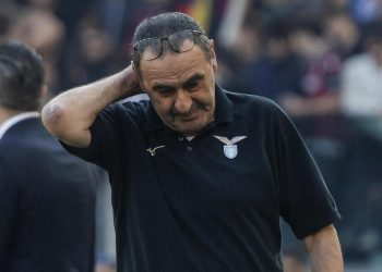 Maurizio Sarri pronto a tornare come allenatore della Lazio (Foto ANSA)