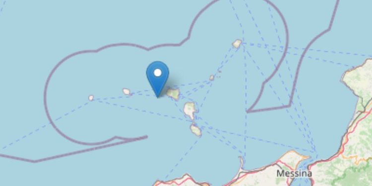 Terremoto Isole Eolie 29 maggio 2025 (Foto INGV)