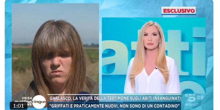 Garlasco, il giallo dei vestiti (Foto: Mattino5 News)