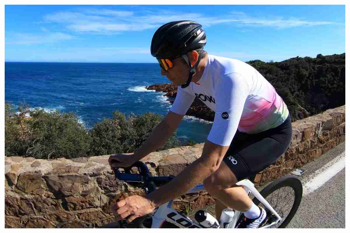 Cycling Riviera panorama