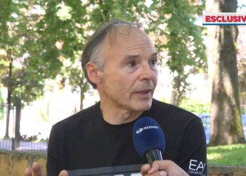 Il fedele della Bozzola (Foto: Mattino 5 News)