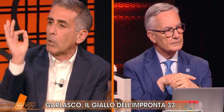 La discussione sull'impronta 33 (Foto: Quarto Grado)