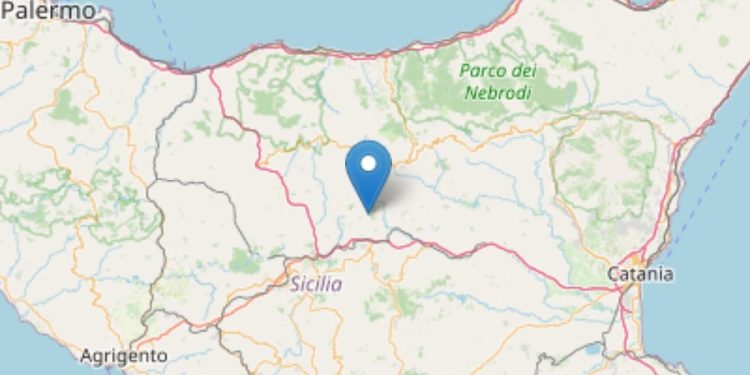 Terremoto Calascibetta 31 maggio 2025 (Foto INGV)