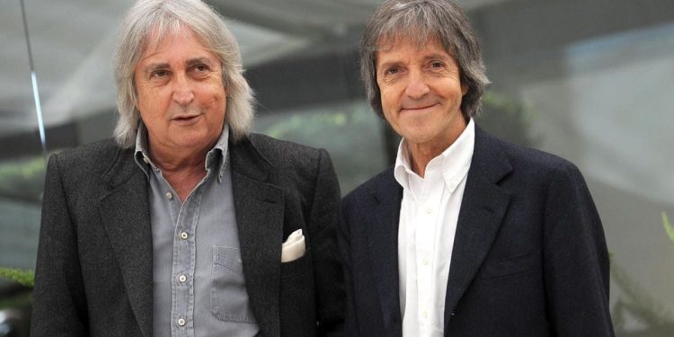 Enrico Vanzina con il fratello Carlo