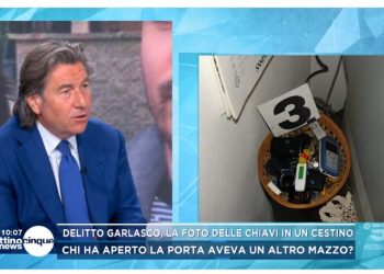 De Rensis, Garlasco (Foto: Mattino 5 News)