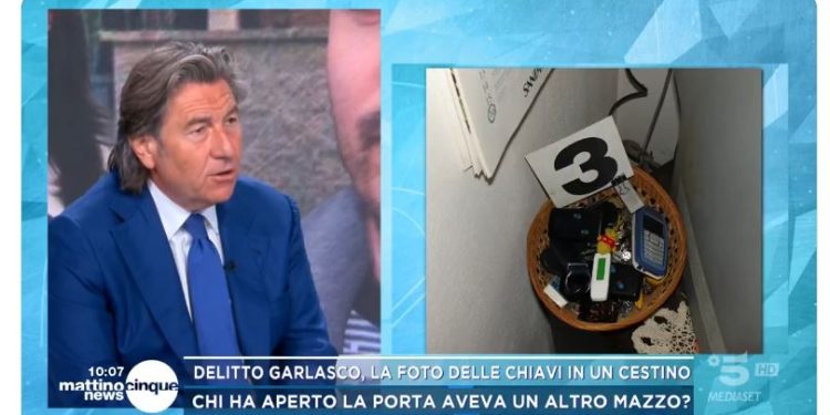 De Rensis, Garlasco (Foto: Mattino 5 News)