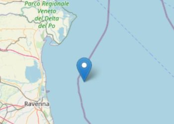 Terremoto Costa Ravvennate, 3 giugno 2025 (Foto INGV)