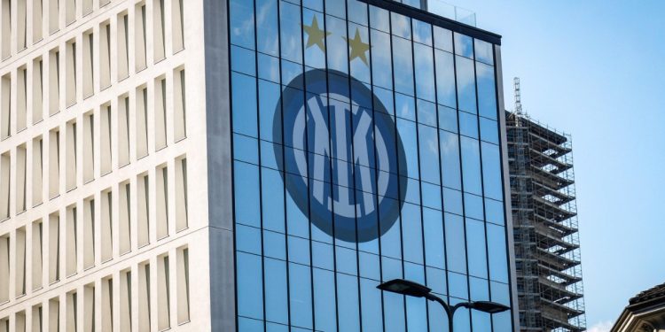 La sede dell'Inter (Ansa)