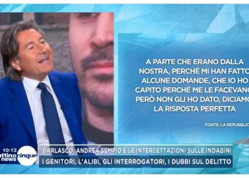 Antonio De Rensis su Garlasco (Foto: Mattino 5)