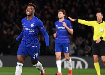 Hudson-Odoi, ex Chelsea ora al Nottingham Forest, piace al Napoli (foto ANSA)