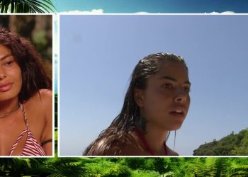 Jasmin Salvati e Chiara Balistreri, Isola dei Famosi 2025 (screen da TV)