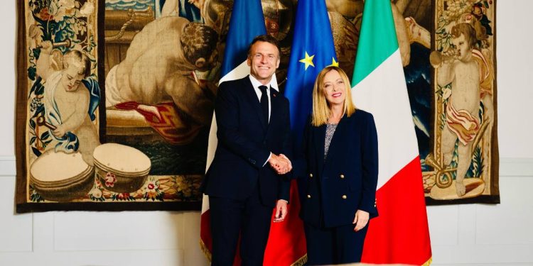 Macron e Meloni