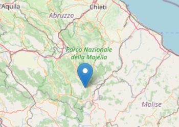 Terremoto Roccaraso 4 giugno 2025 (Foto INGV)