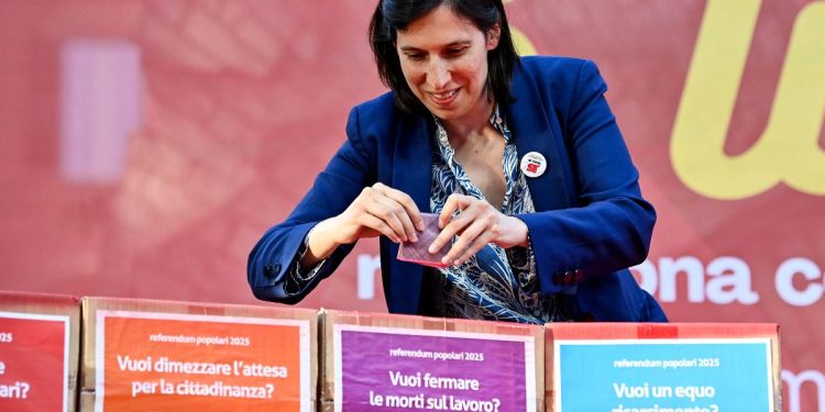 Schlein, Pd referendum